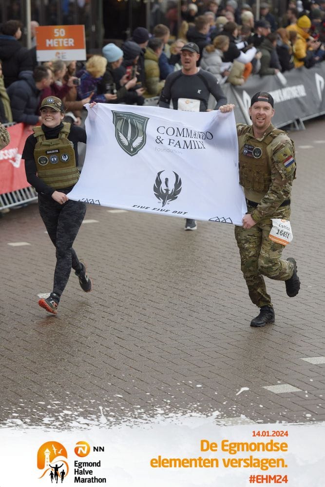 KM’s maken voor het goede doel – Egmond aan Zee