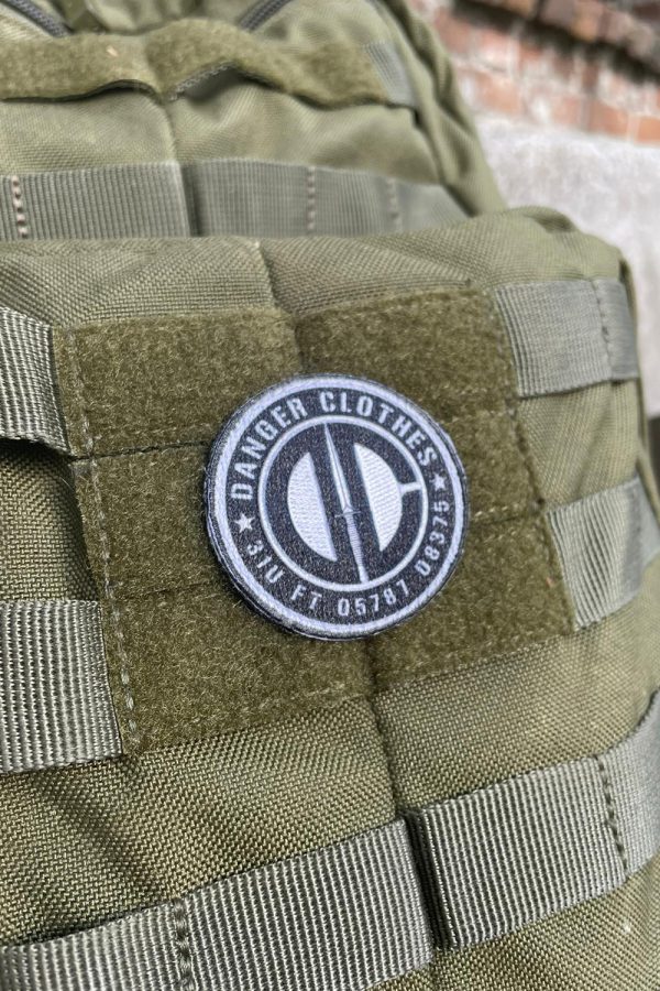 DC PATCH ZWART klein